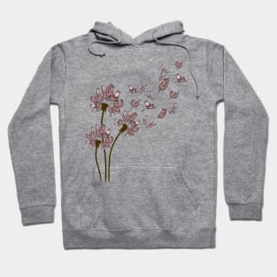 Otter Dandelion Flower Hoodie